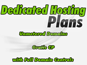 Popularly priced dedicated server account